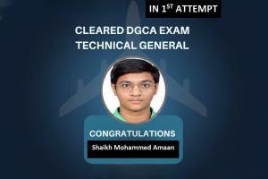 student from laksh aviation academy